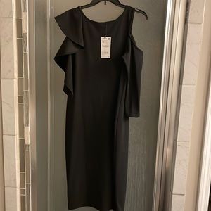 Zara black body con dress